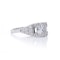 Platinum Diamond Ring - image 7