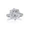 7.2 Carat Natural Diamond Platinum Ring - image 3