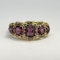 Victorian Almandine Garnet Ring 15ct - Saddingtons Jewellery Stand 375 - image 3