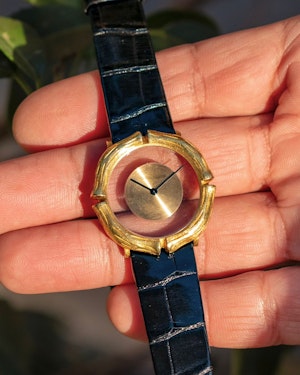 1970 Jaeger-LeCoultre ‘Mystery Bamboo’ - Very Rare 18k Vintage ref 17012 Mechanical 32mm
