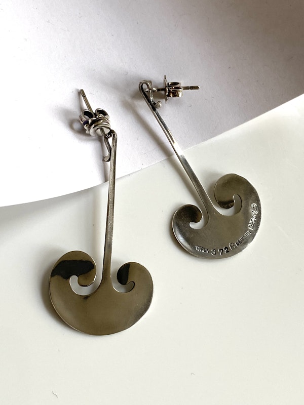 Georg Jensen Earrings 372b Vivianna Torun - image 4