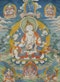 Antique Tibetan painting of the White Tara - image 1