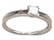 Retro radiant cut diamond solitaire ring - image 3