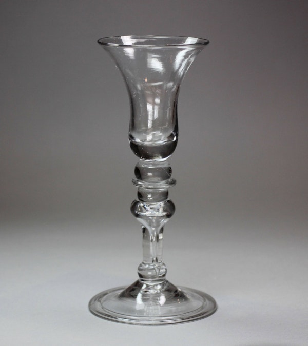 A baluster wine glass, circa 1730 - image 1