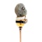 Antique Labradorite Diamond Enamel and Gold Monkey Head Stick Pin, Circa 1920 - image 5