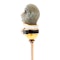 Antique Labradorite Diamond Enamel and Gold Monkey Head Stick Pin, Circa 1920 - image 6