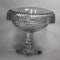 Irish cut glass centre piece with turnover rim - image 2