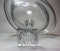 Irish cut glass centre piece with turnover rim - image 4