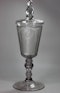 German glass goblet and cover, circa 1720-40 - image 1