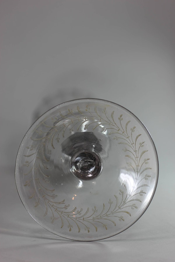 German glass goblet and cover, circa 1720-40 - image 4