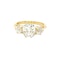 New Edwardian Style Three Stone Diamond and Gold Ring 2.00ct J SI1 - image 3