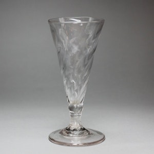 English wine glass, 18th/19th century