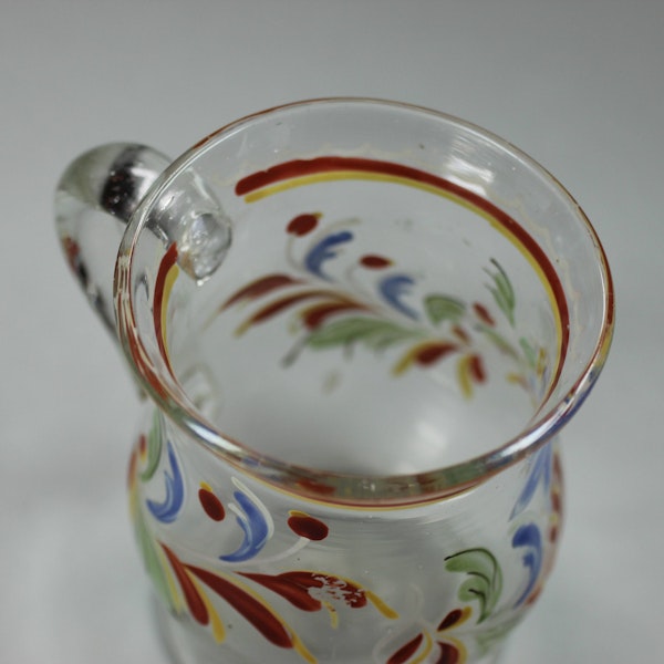 Bohemian glass baluster mug, mid 18th century - image 4