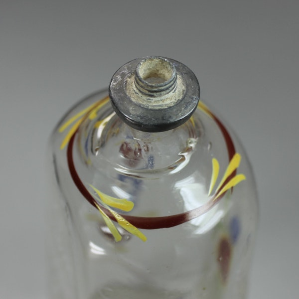 Bohemian glass flask, mid 18th century - image 4