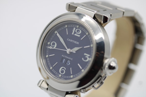 Cartier Pasha C  2475 Blue Dial Watch Only - image 2