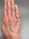 Emerald Cut Diamond Ring in 18ct White Gold date circa 1970, SHAPIRO & Co since1979 - image 2