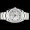 ROLEX OYSTER PERPETUAL DATE 115234 WHITE DIAMOND AND ROMAN NUMERALS - image 4