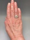 Fancy Cognac Diamond Ring in 18k White/Yellow Gold date London 1992, SHAPIRO & Co since1979 - image 2