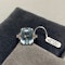 Aquamarine Diamond Ring in 18k White Gold date circa 1950, SHAPIRO & Co since1979 - image 7