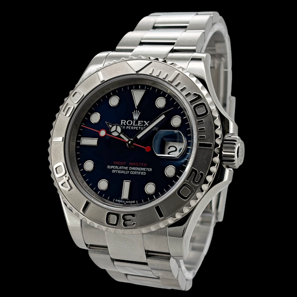 ROLEX YACHT-MASTER 116622 BLUE TOP CONDITION FULL SET 2015 - image 1