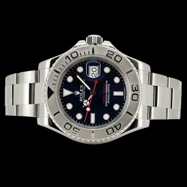 ROLEX YACHT-MASTER 116622 BLUE TOP CONDITION FULL SET 2015 - image 4