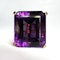 Vintage 1970’s Gold Chunky Amethyst Ring-SADDINGTONS JEWELLERY STAND 375 - image 1