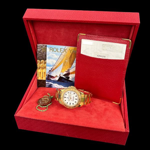 ROLEX YACHTMASTER 37mm UNPOLISHED WITH BOX AND PAPERS 1997 - image 6