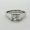 0.90ct Princess Cut Diamond Solitaire Engagement Ring - image 5