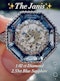 Art Deco Style, Diamond & Sapphire Ring - image 2