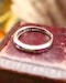 A very fine 18 ct. White Gold Ruby and Diamond Half Eternity Ring, Birmingham Marks for 1966. - image 4