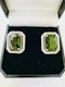 Green Tourmaline & Diamond Earrings - image 4