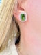 Green Tourmaline & Diamond Earrings - image 6