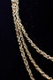 A very fine 15 carat (stamped), Yellow Gold Long Guard Chain, with a matching 15 carat (stamped), Yellow Gold  Lobster Claw Clasp,  English, Circa 1880 - image 4