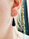 Vintage, Diamond & Black Onyx Earrings - image 4