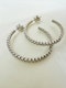 1.02ct Diamond Hoop Earrings - image 4