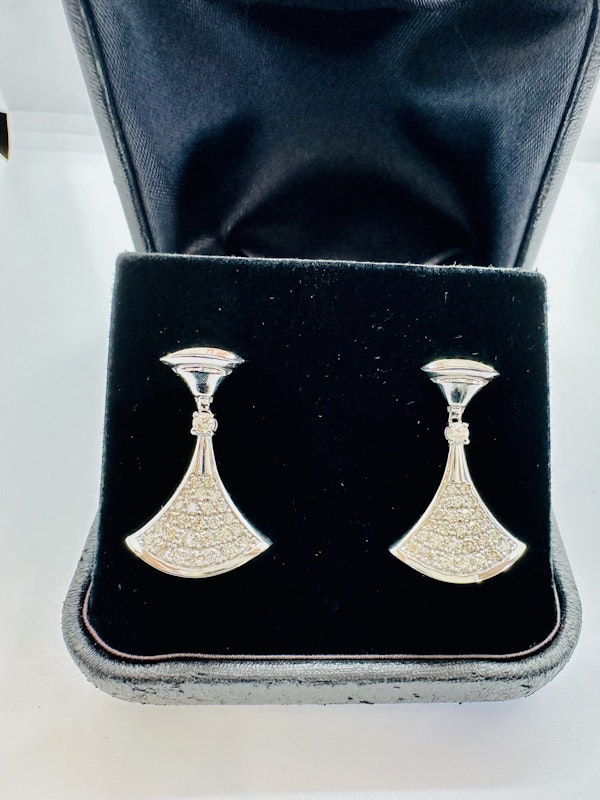 1.05ct Diamond Earrings - image 2