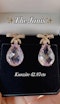 35.00ct Kunzite & 1.25ct Diamond Earrings - image 4