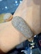 Diamond & Rose Gold Bangle. - image 4