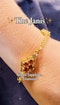 Yellow Sapphire & Diamond Bracelet. - image 2