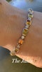 Yellow Sapphire & Diamond Bracelet - image 3