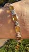 Yellow Sapphire & Diamond Bracelet - image 5