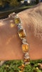 Yellow Sapphire & Diamond Bracelet - image 6