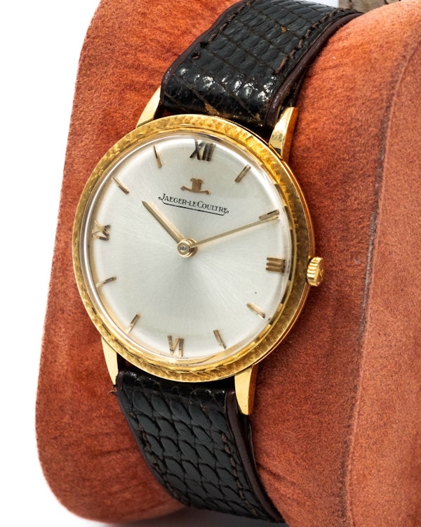 1955 Jaeger-LeCoultre Dress Watch - 18k Florentine Bezel Mint Condition - Rare Vintage 33mm - image 5