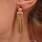 A Pair of fine 1940's vintage Drop Earrings - image 3