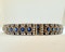 Silver & Gold, Blue Sapphire & Diamond Bracelet - image 7