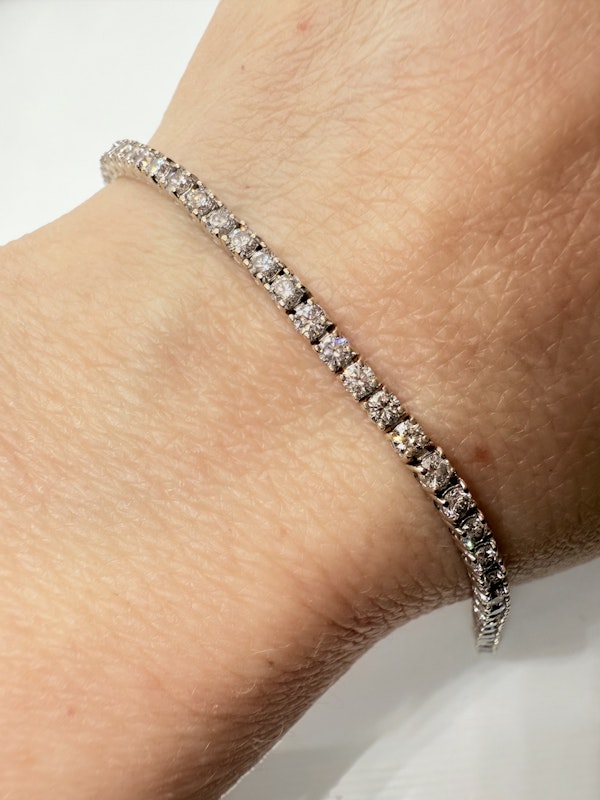 3.00ct Diamond Tennis/Line Bracelet. - image 1