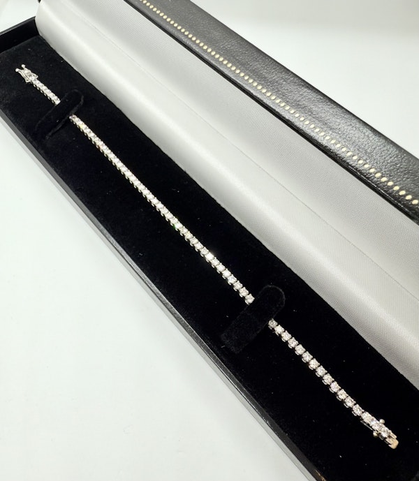 3.00ct Diamond Tennis/Line Bracelet. - image 4