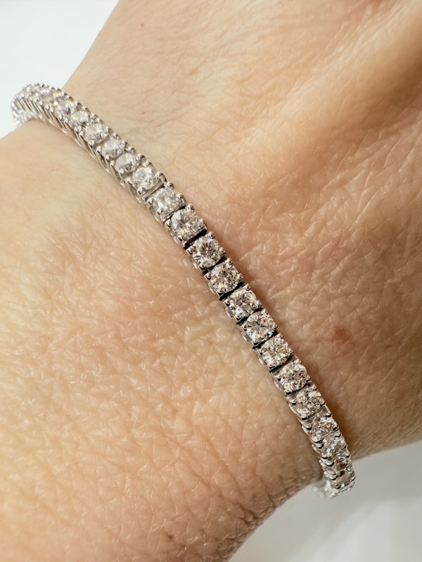 3.34ct Diamond Tennis/Line Bracelet. - image 1