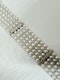 White Pearls & Diamond Bracelet - image 7