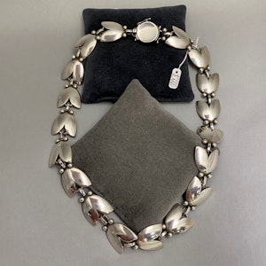 Georg Jensen Silver Necklace, SHAPIRO & Co since1979